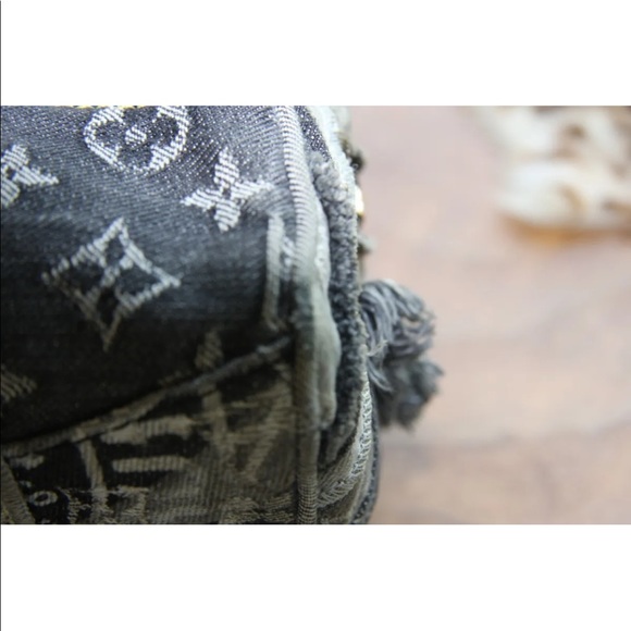 Authentic Louis Vuitton limited edition denim patchwork speedy - Picture 9 of 12